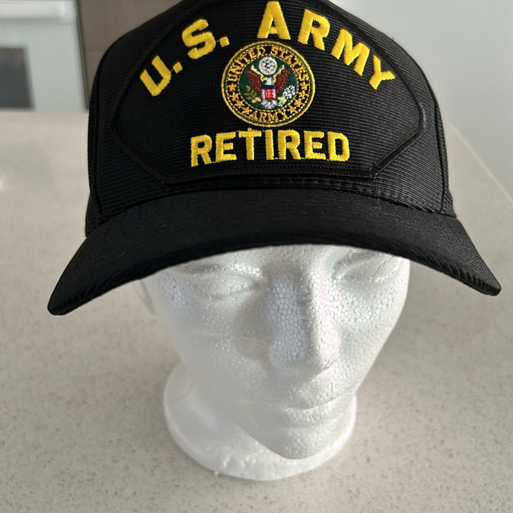 US Army Retired Baseball’s Cap